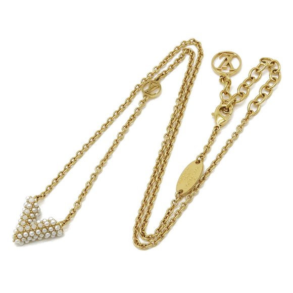 Louis Vuitton Gold Gold Plated necklace - Picture 1 of 8